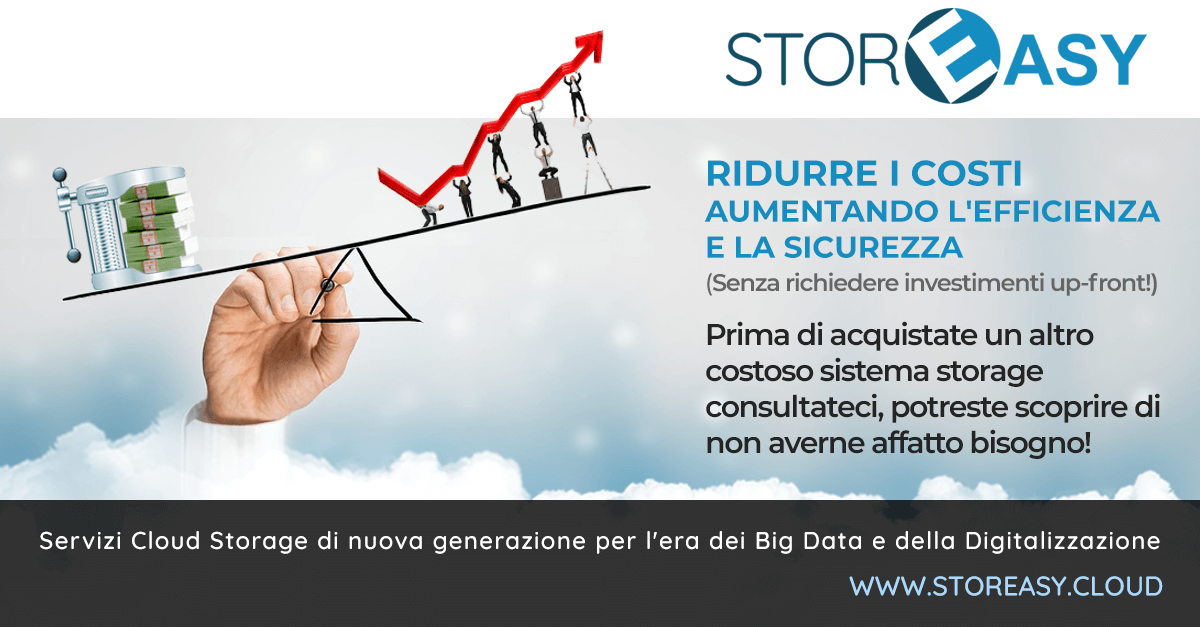 Ridurre i costi e aumentare l’efficienza con StorEasy